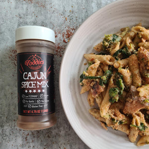 Low FODMAP Creamy Cajun Salmon Pasta