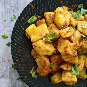 Low FODMAP Curried Potatoes