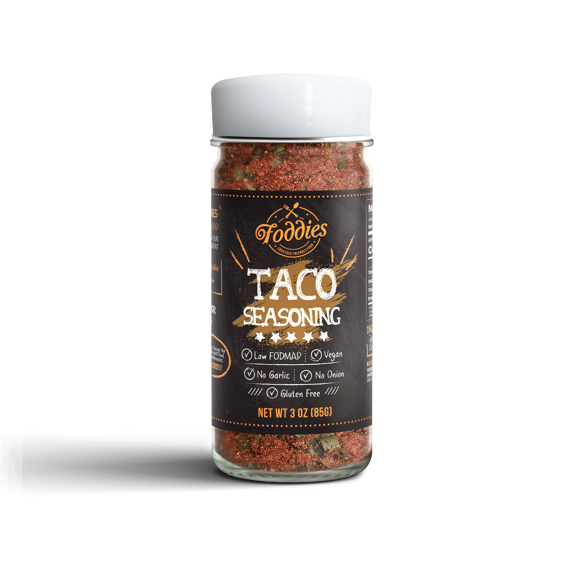 Taco Seasoning - 3oz - Foddies